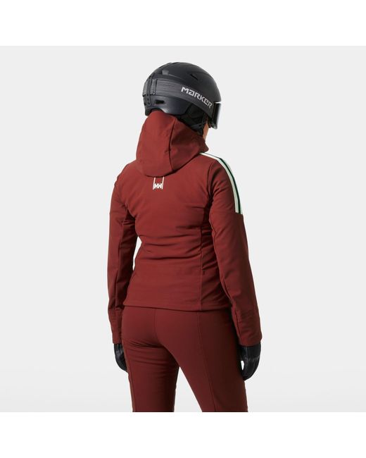 Helly Hansen Red Avanti 3-In-1 Softshell Ski Jacket for men