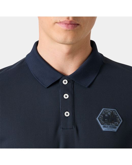 Helly Hansen Blue Hp Race Polo for men