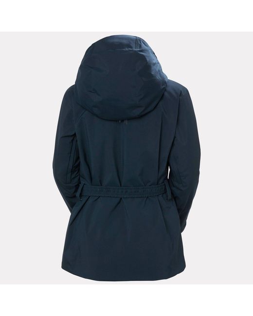 Bellissimo Belted Giacca di Helly Hansen in Blue