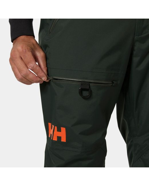 Helly Hansen Black Sogn Insulated Cargo Ski Pants for men