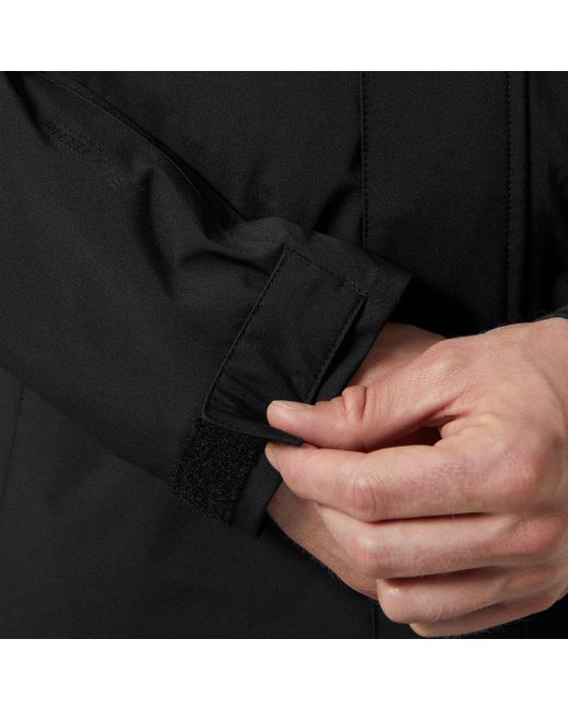 Helly Hansen Black Munich Raincoat for men