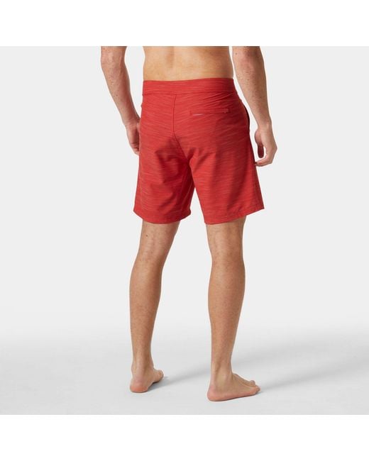 Helly Hansen Red Helly-hansen Newport Board Shorts 8" for men