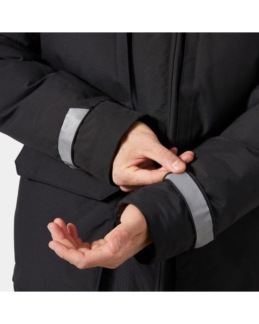 Helly Hansen Black Classic Parka for men