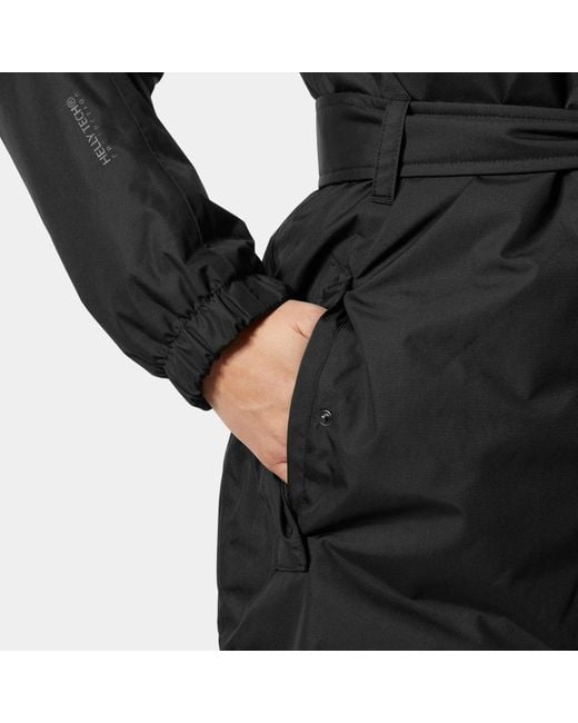 Helly Hansen Black Classic Insulated Trench