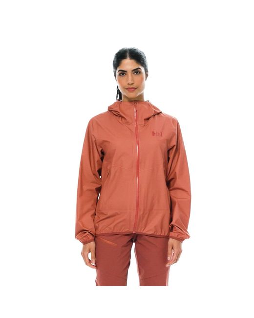 Helly Hansen Red Verglas 2.5-Layer Fastpack Jacket