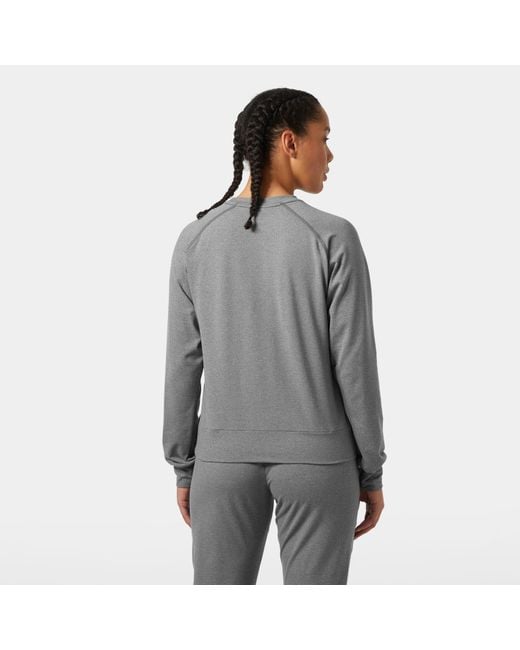 Helly Hansen Gray Tyri Knit Crew Neck for men