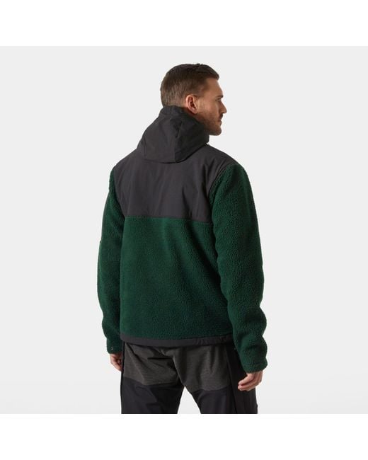 Helly Hansen Green Patrol Pile Fleece Jacket for men