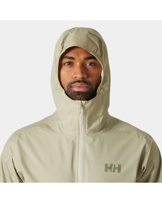 Helly Hansen Green Verglas 2.5-Layer Fastpack Jacket for men