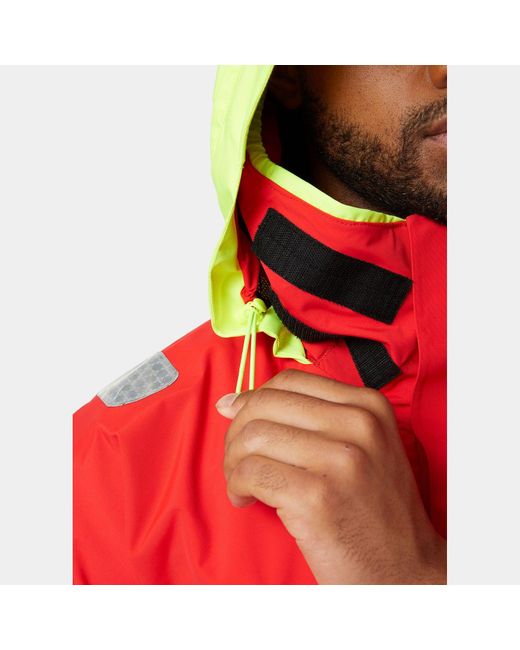 Helly Hansen Red Skagen Offshore Sailing Jacket for men