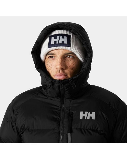 Helly Hansen Black Active Winter Parka for men