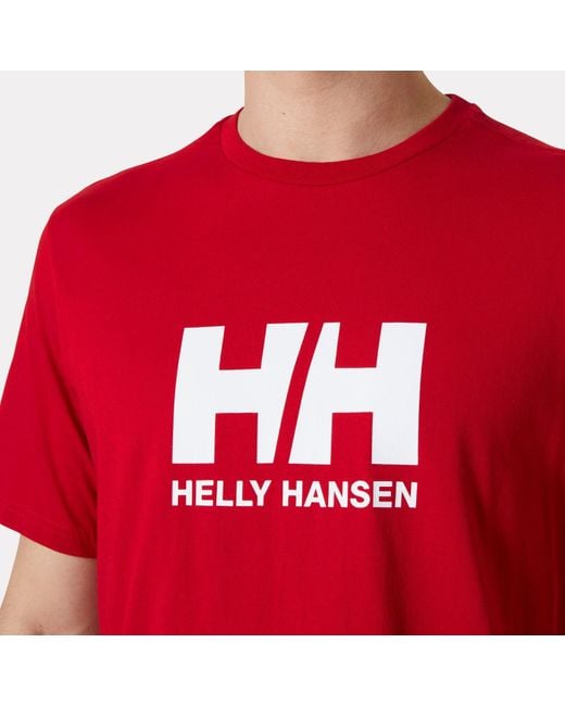 Helly Hansen Red Hh Logo T-Shirt 2.0 for men
