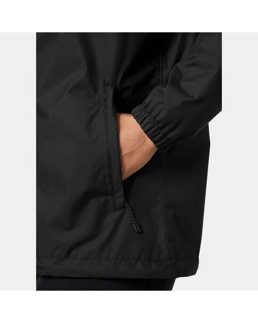 Helly Hansen Black Vancouver Rain Jacket