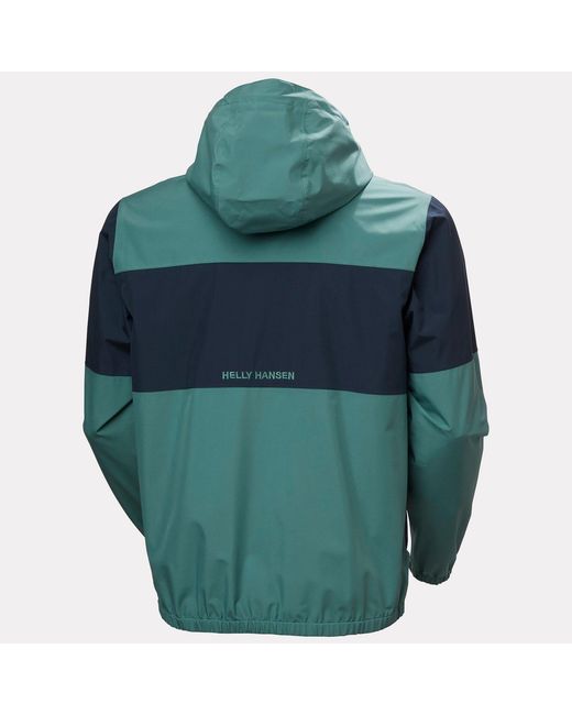 Helly Hansen Green Helly-hansen Koster Rain Jacket for men