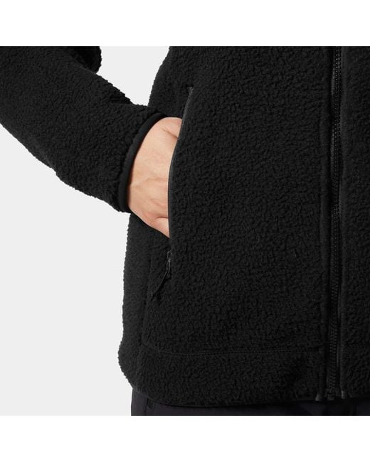 Helly Hansen Black Imperial Pile Fleece Block Jacket