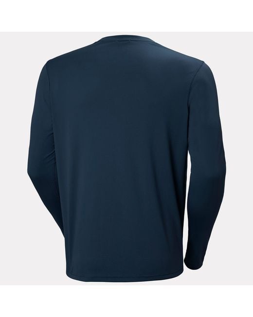 Helly Hansen Blue Lifa Active Solen Long Sleeve for men
