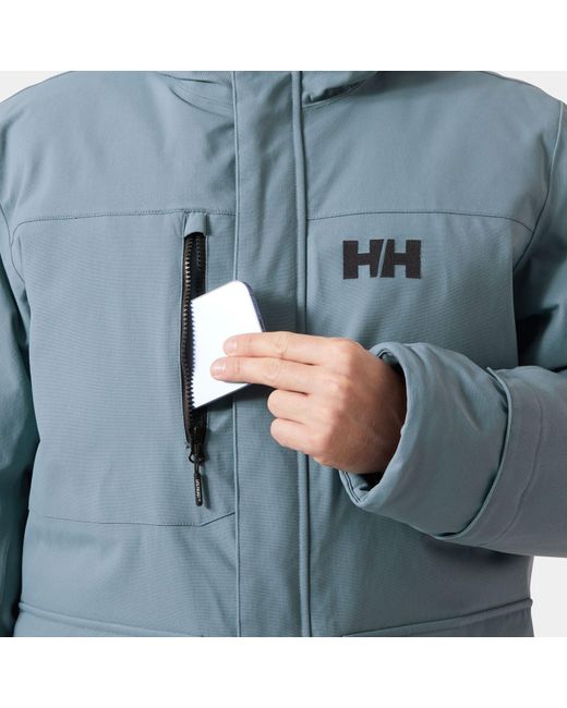 Helly Hansen Blue Urb Lab Down Parka for men