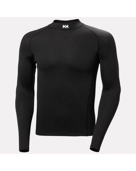 Helly Hansen Black Waterwear Rashguard