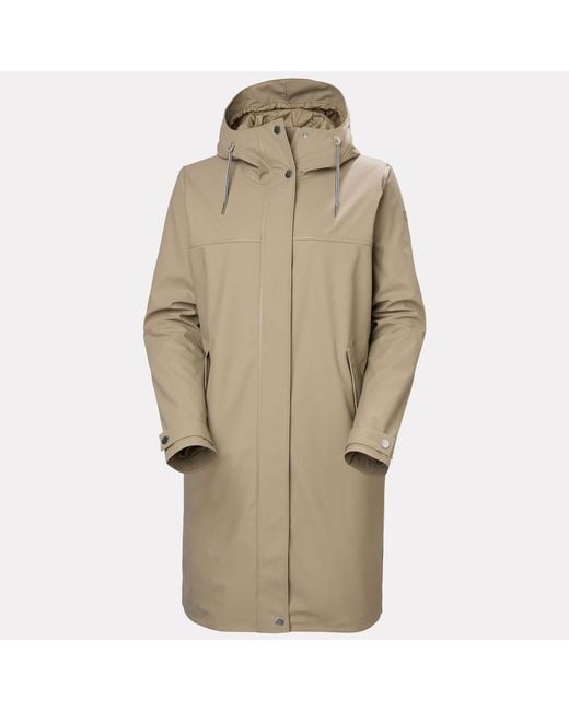 Helly Hansen Brown Moss Insulated Pu Coat