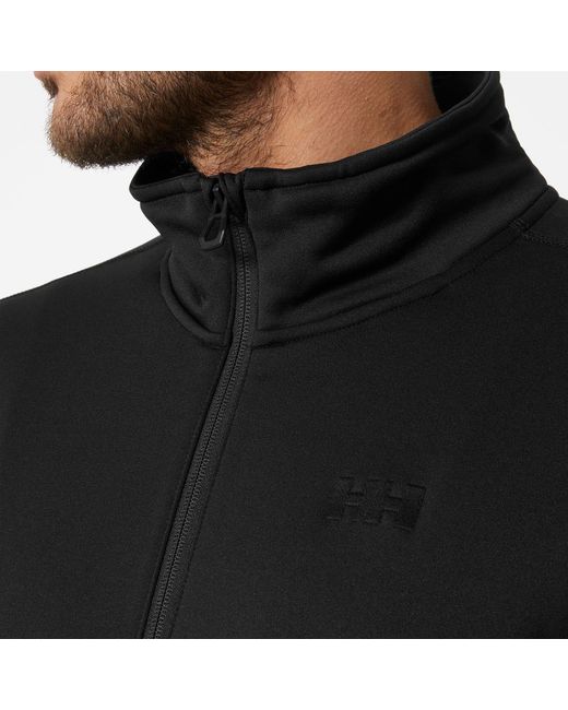 Helly Hansen Black Alpha Zero Fleece Outdoor Jacket for men