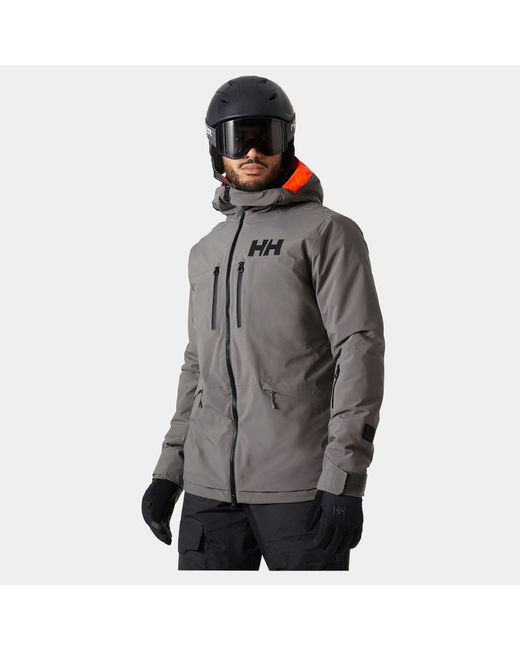 Helly Hansen Gray Garibaldi Infinity Ski Jacket Grey for men