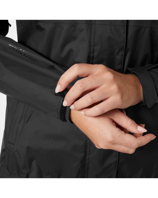 Helly Hansen Black Funktionsjacke W LOKE JACKET wind- und wasserdicht