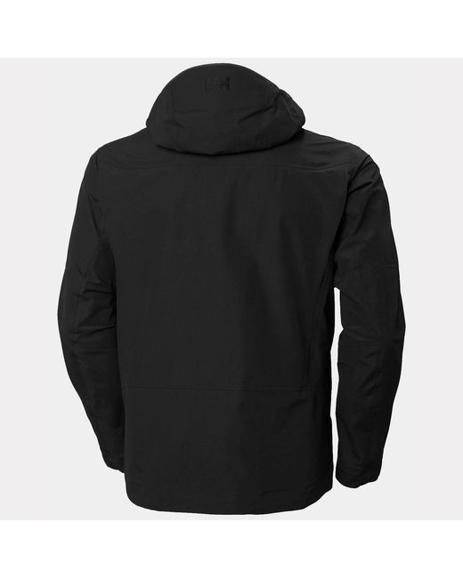 Helly Hansen Black Odin 9 Worlds 3.0 Shell Jacket for men