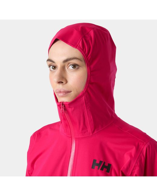 Helly Hansen Red Momentum 3-Layer Stretch Jacket