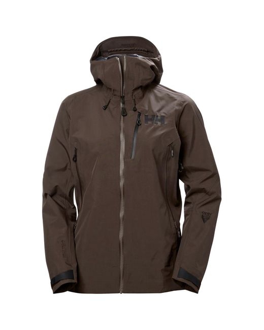 helly hansen brown jacket
