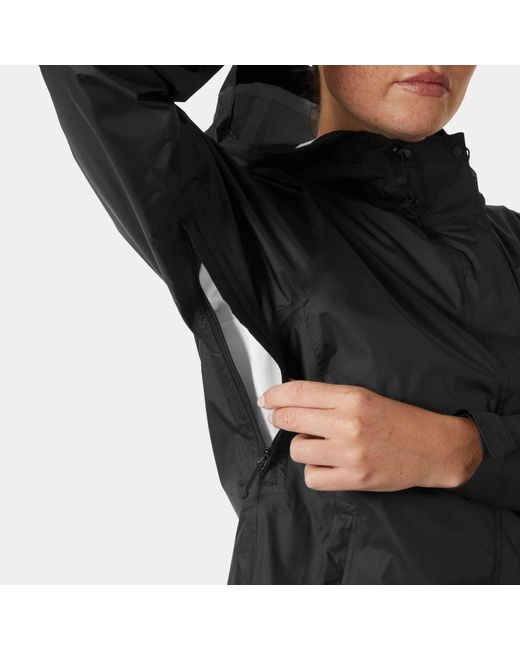 Helly Hansen Black Funktionsjacke W LOKE JACKET wind- und wasserdicht