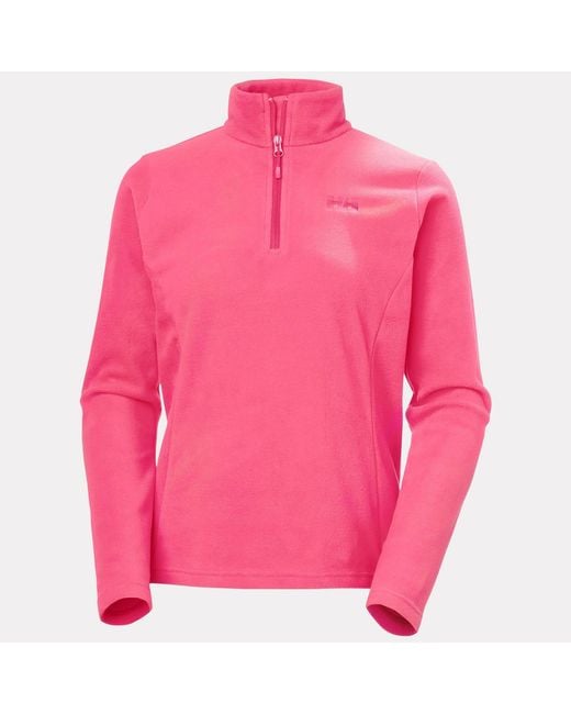 Helly Hansen Red Daybreaker Half-Zip Fleece
