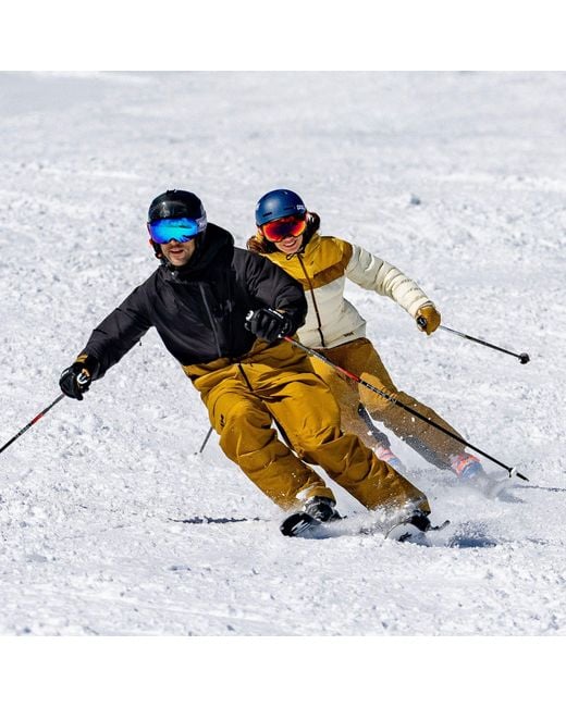 Giacca Da Sci Uomo Powderface Con Cappuccio Marrone di Helly Hansen in Black da Uomo