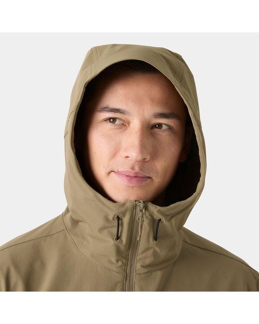 Blaze Hooded Softshell Giacca di Helly Hansen in Green da Uomo