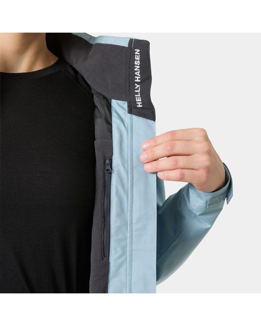 Helly Hansen Blue Damen Crew Midlayer-Segeljacke 2.0