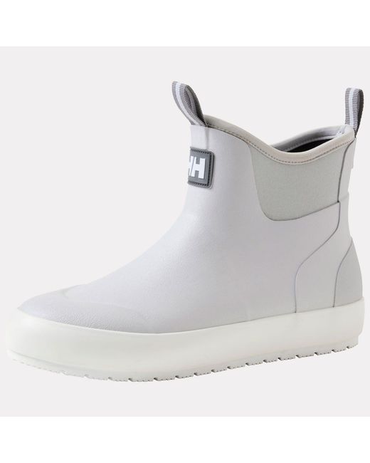 Helly Hansen White Seaspray Rain Boots