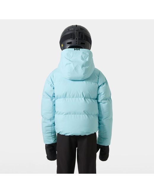 Juniors' Nora Short Puffy Giacca Da Sci Blu di Helly Hansen in Blue