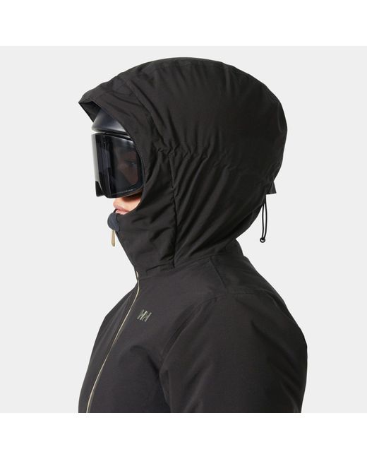 Helly Hansen Black Panorama Insulated Jacket