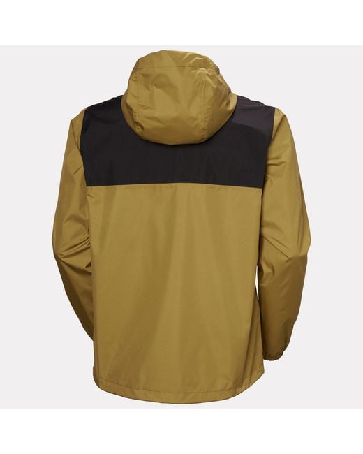 Helly Hansen Green Vancouver Rain Jacket for men