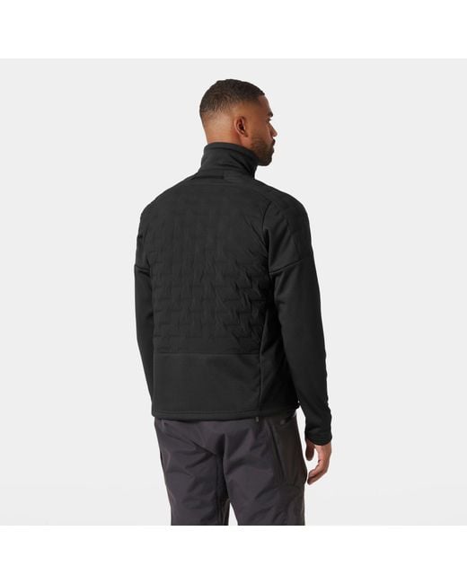 Helly Hansen Black Hp Hybrid Stretch Insulator for men