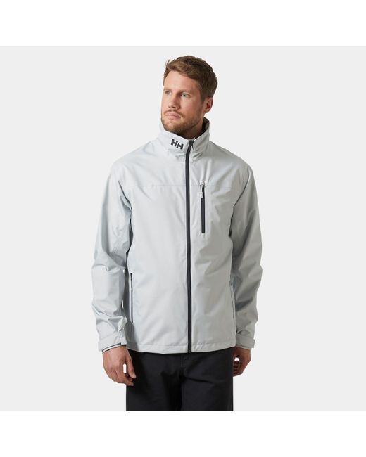Helly Hansen Gray Crew Jacket 2.0 for men