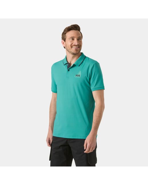 Helly Hansen Green Hp Figari Polo for men