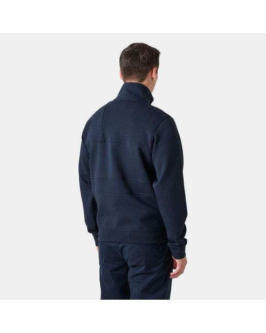 Helly Hansen Blue Koster Sweat Jacket for men