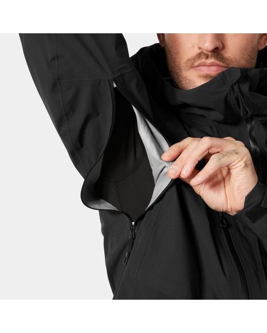 Helly Hansen Black Odin Ultimate Infinity Jacket for men
