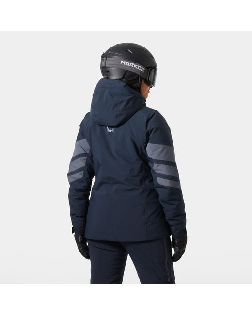 Panorama Insulated Jacket Mujer Helly Hansen de color Blue