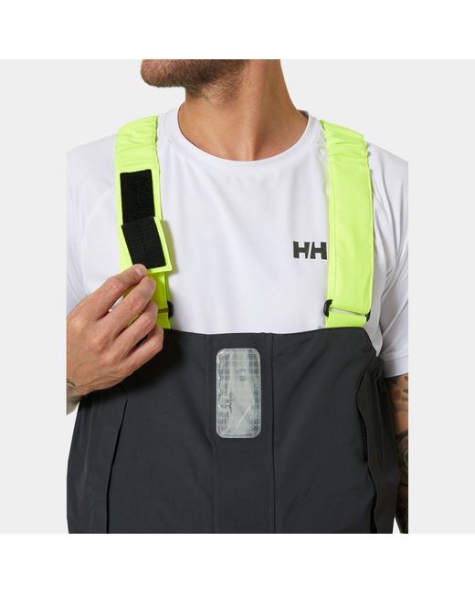 Helly Hansen Black Skagen Pro Sailing Salopette