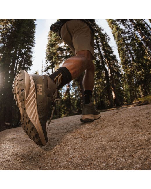Helly Hansen Black Awe Hiker Mid Helly Tech Boots for men