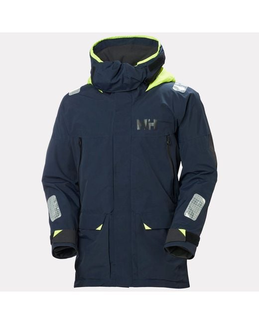 Helly Hansen Blue Skagen Offshore Sailing Jacket for men