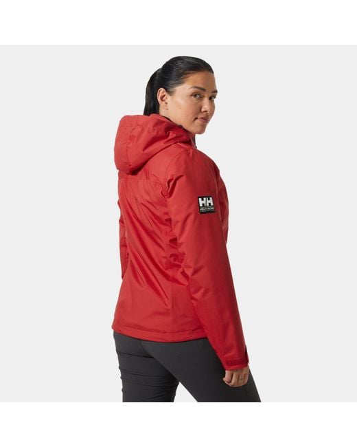 Helly Hansen Red Crew Hooded Midlayer Jacket 2.0