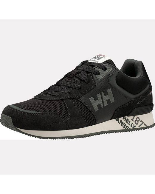Helly Hansen Black Anakin Leather 2.0 Sneaker for men