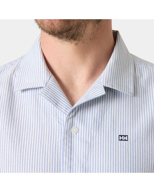 Helly Hansen White Shore Short Sleeve Shirt for men