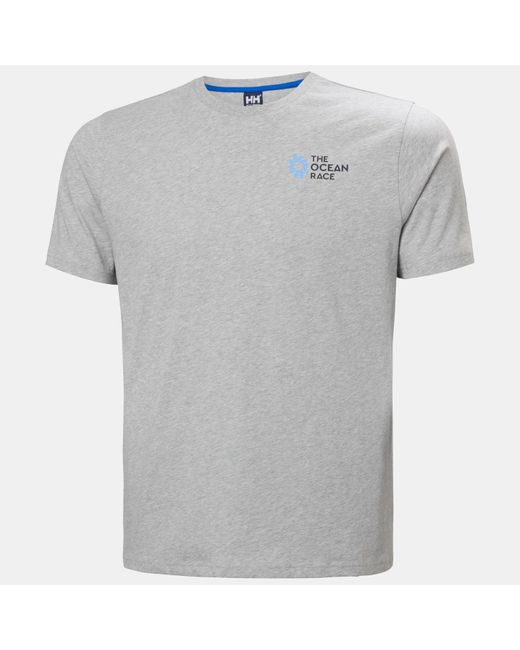 Helly Hansen Gray The Ocean Race T-Shirt 2.0 for men
